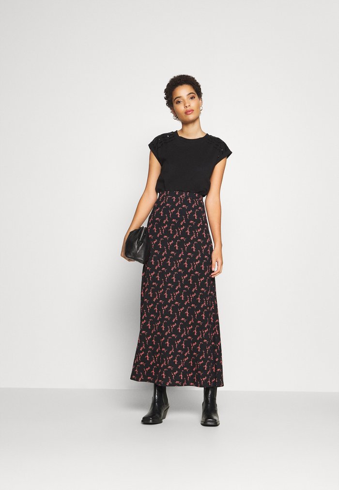 Jupe Anna Field Maxi Noir Femme | OBU-0633135